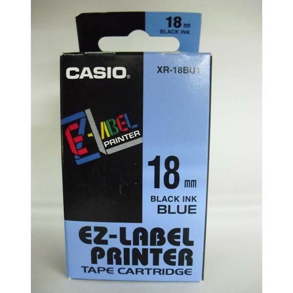 Casio  XR-18BU1,  druk/ podkład, nielaminowany, 8m