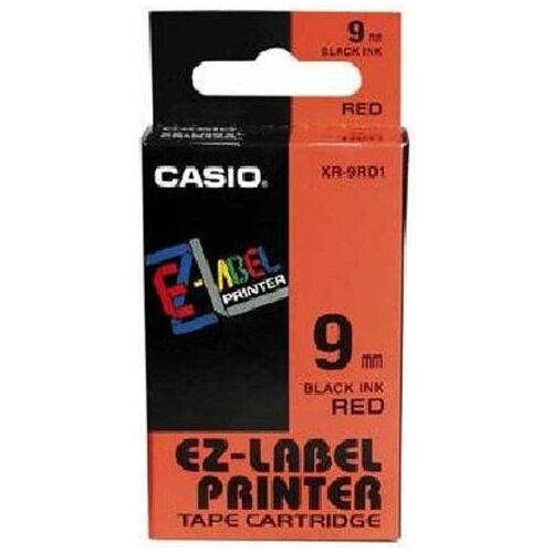 Casio  XR-9RD1,  druk/ podkład, nielaminowany, 8m