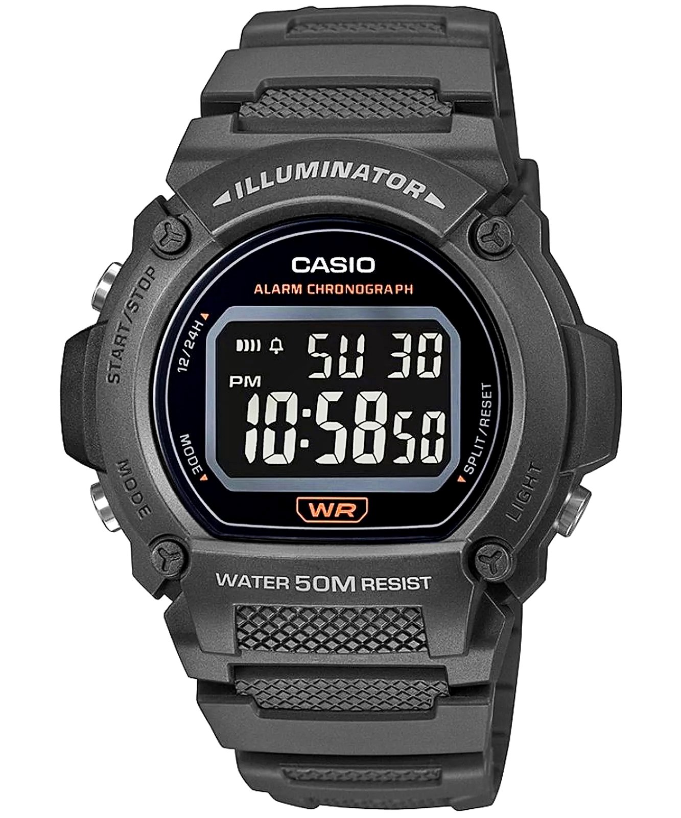 Casio W-219H-8BVEF Rokas pulkstenis | W-219H-8BVEF