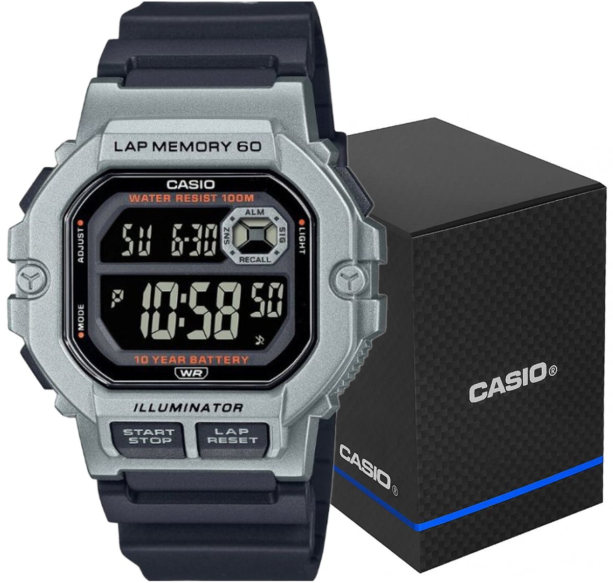 Casio  męski WS-1400H-1BVEF | WS-1400H-1BVEF |