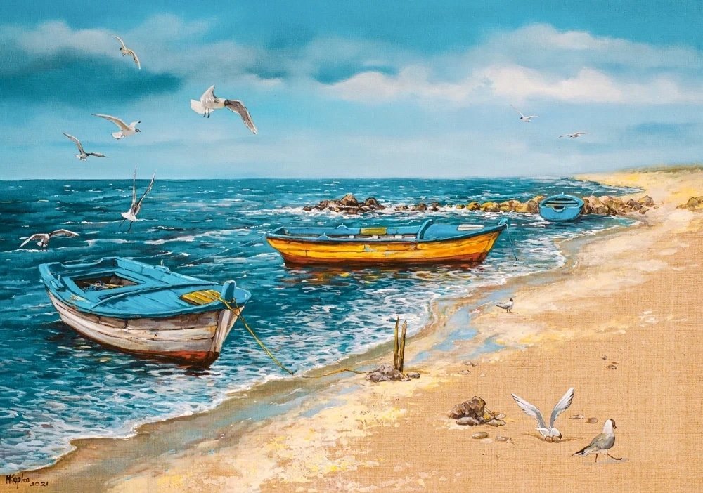 Castor Puzzle 500  Morning at the