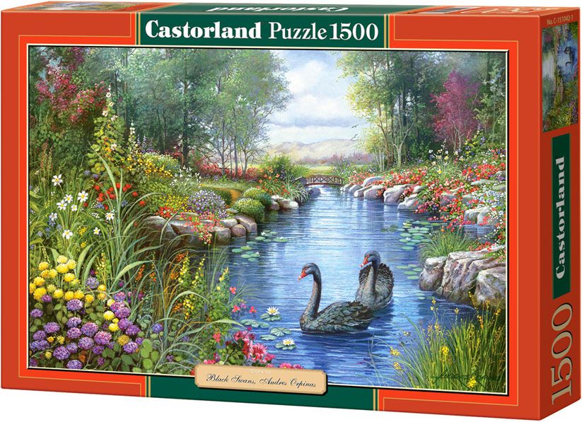 CASTORLAND Puzzle 1500 "Black Swans