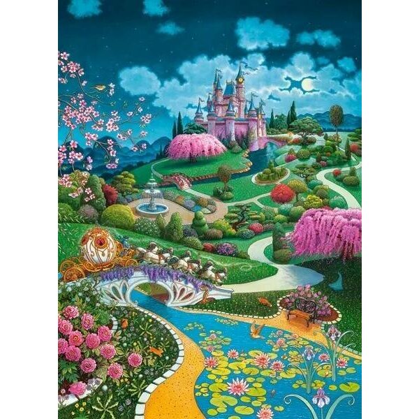 Castorland Puzzle 100 Cinderella`s Castle CASTOR