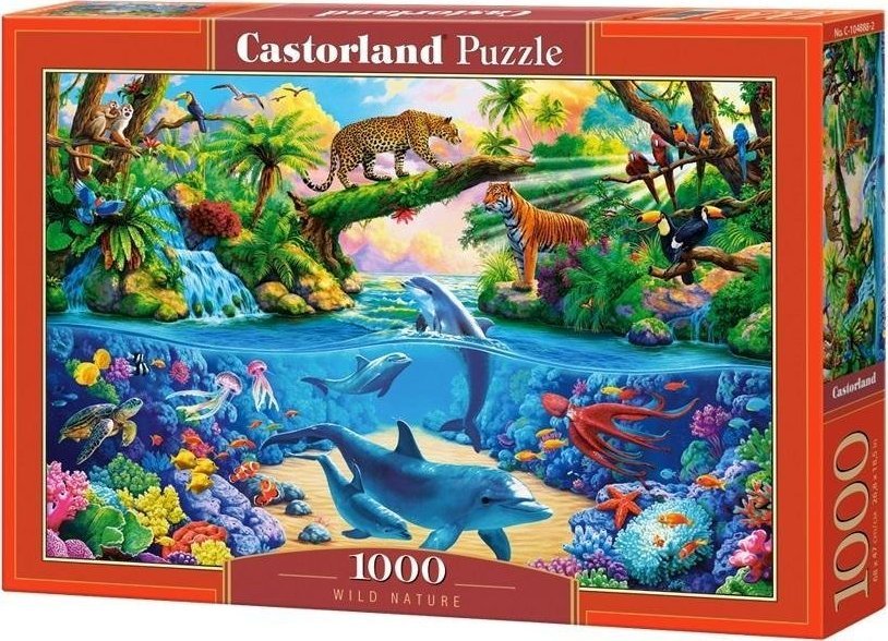 Castorland Puzzle 1000 delfiny | GXP-859061