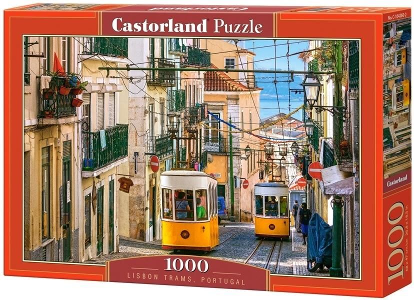 CASTORLAND Puzzle 1000 "Lisbon Trams