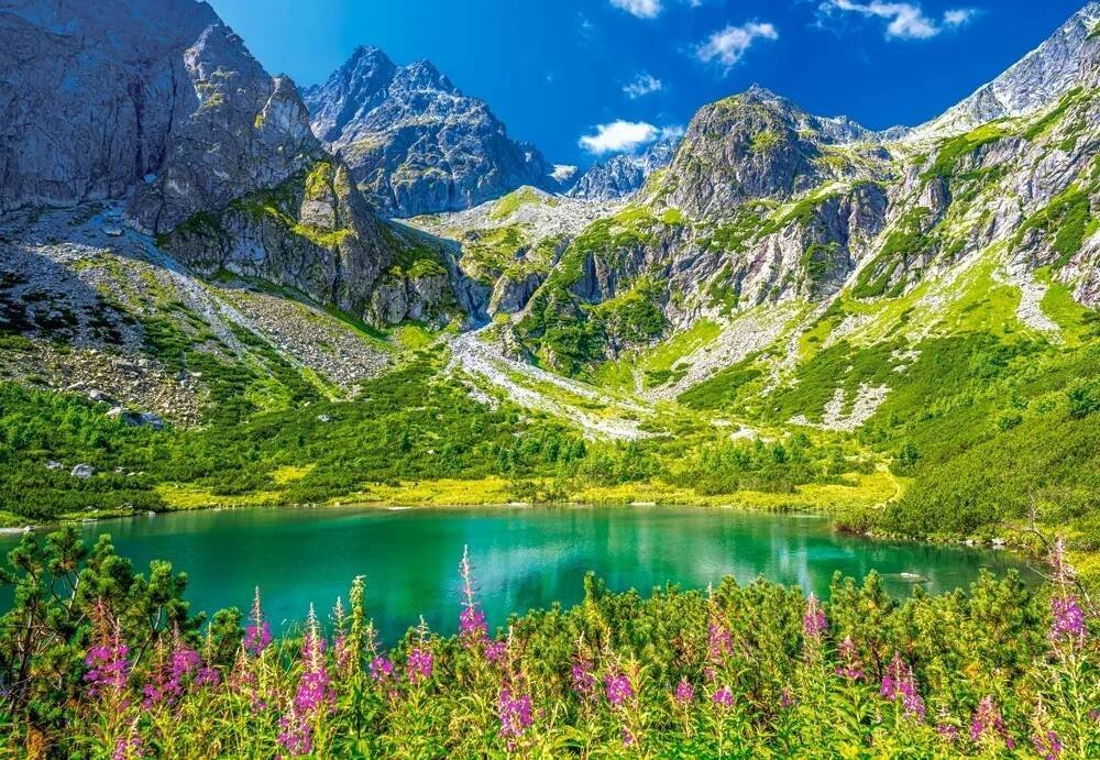 Castorland Puzzle 1000 Zelene Pleso, Tatras