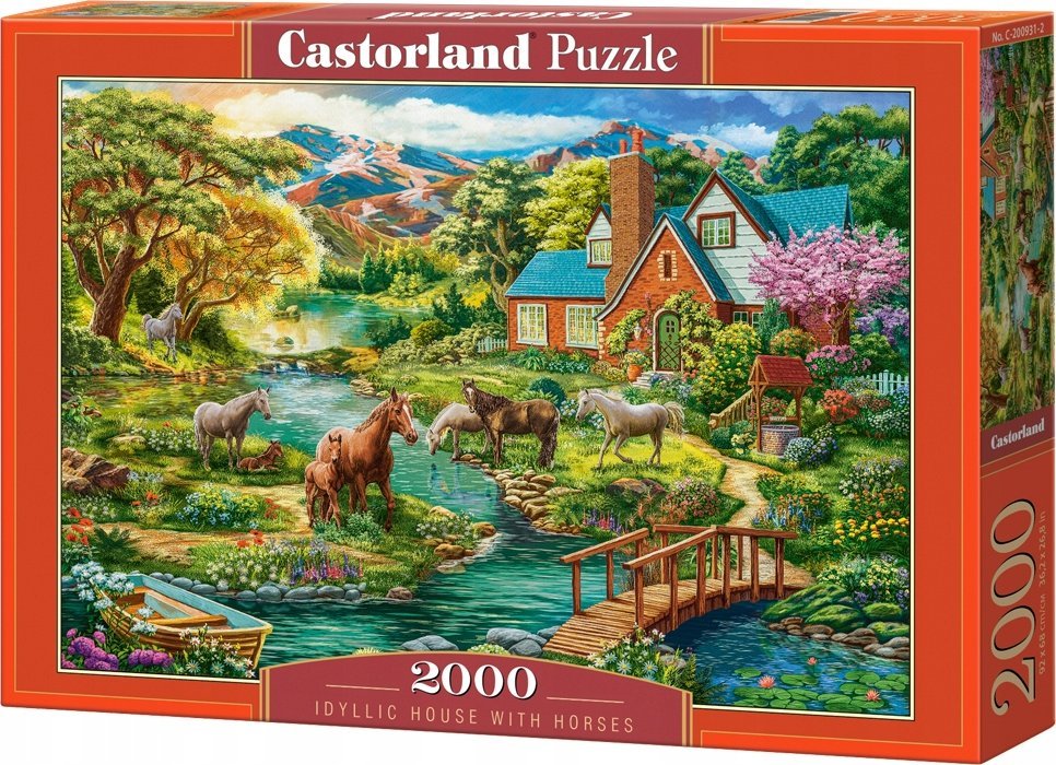 Castorland Puzzle 2000 Idyllic House with