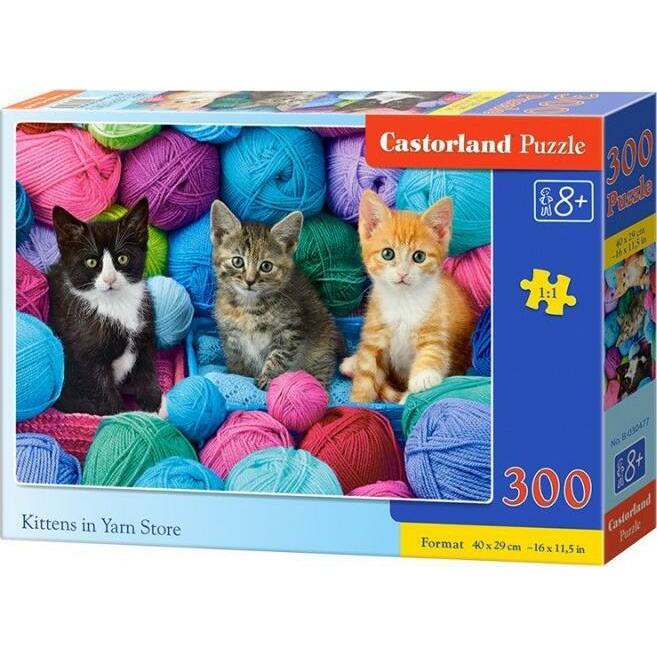 Castorland Puzzle 300 Kittens in Yarn