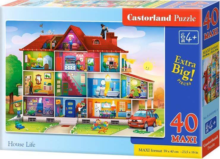 Castorland Puzzle 40 maxi - House