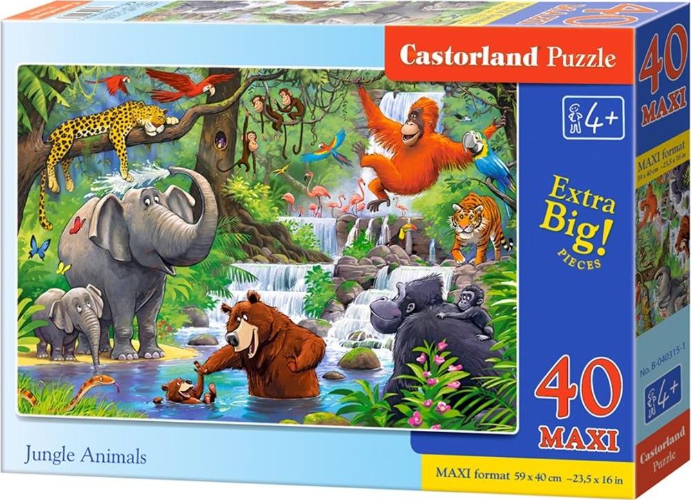 Castorland Puzzle 40 maxi - Jungle