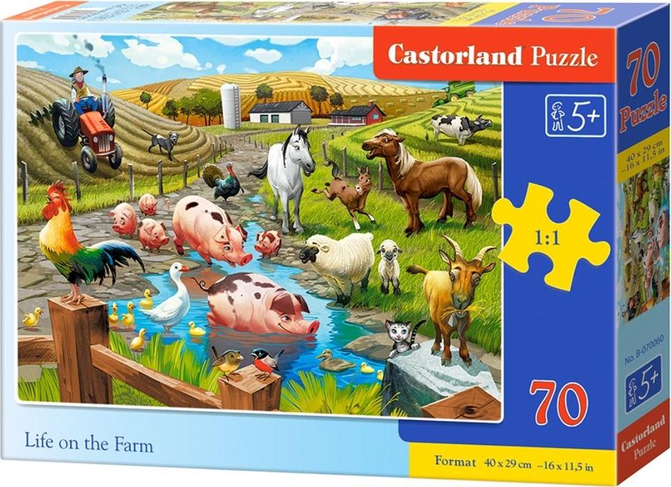 Castorland Puzzle 70 Life on the