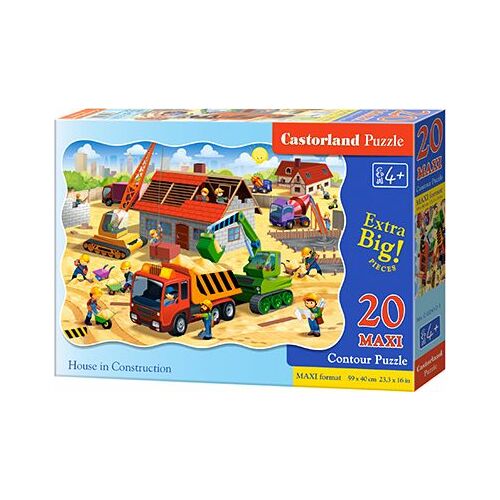 Castorland Puzzle House in Construction 20