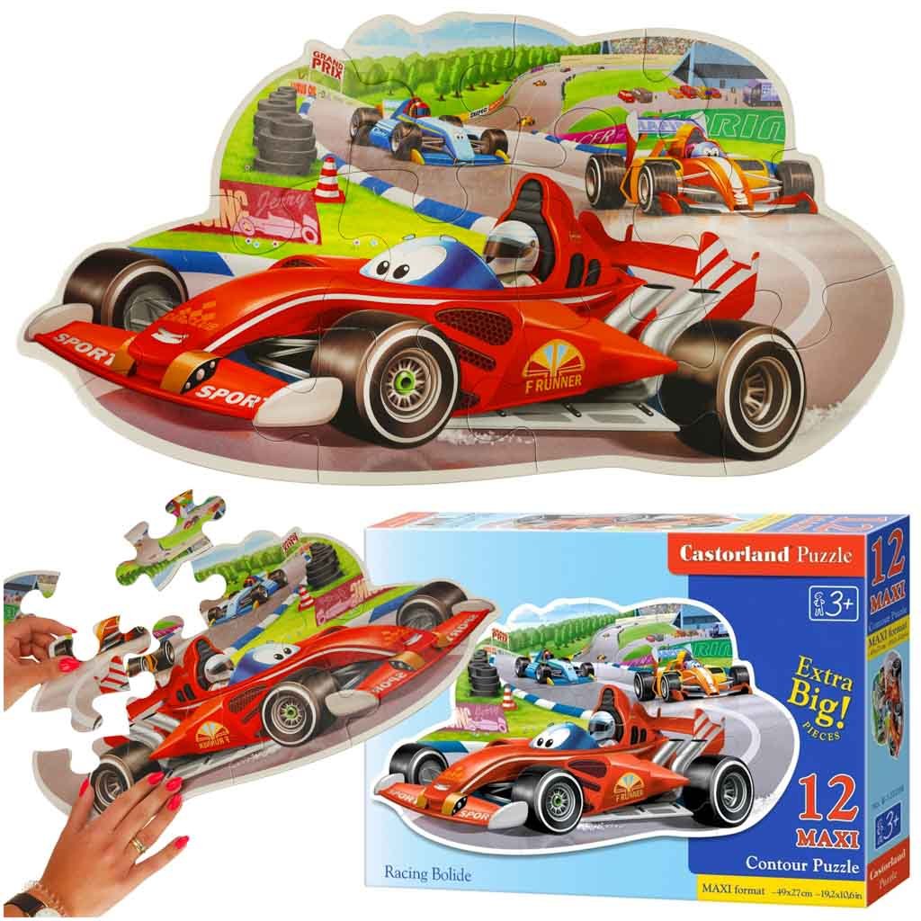 CASTORLAND Puzzle 12 Maxi "Racing