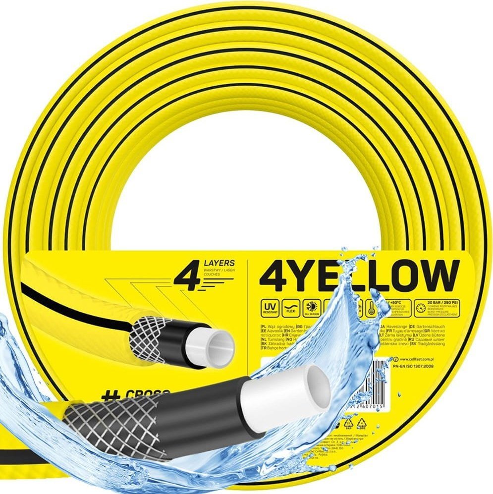 Cellfast  4YELLOW 1/2" 50 m 10-502