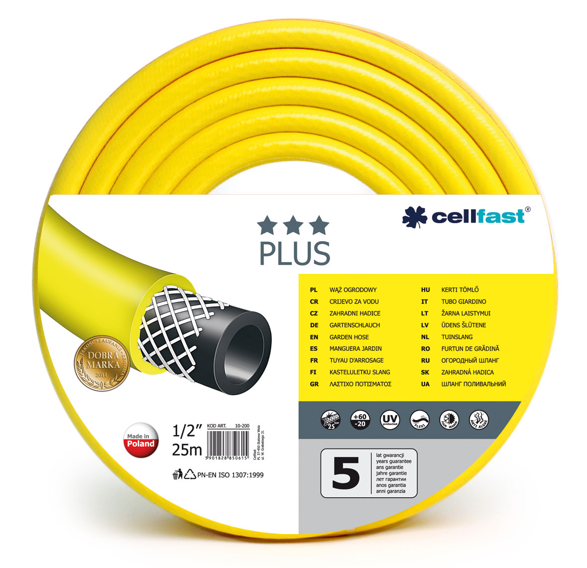 Cellfast  Plus 1/2" 25m (10-200) |