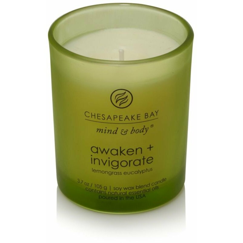 Chesapeake Bay Scented candle with wooden