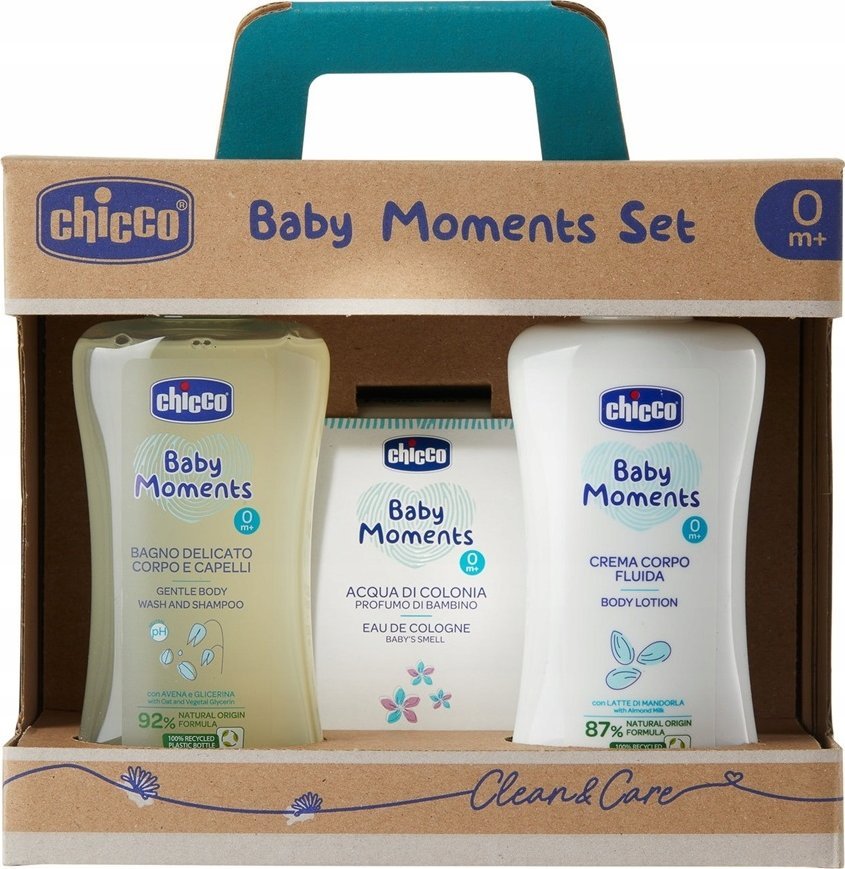 Chicco CHICCO_SET Baby Moments  200ml +