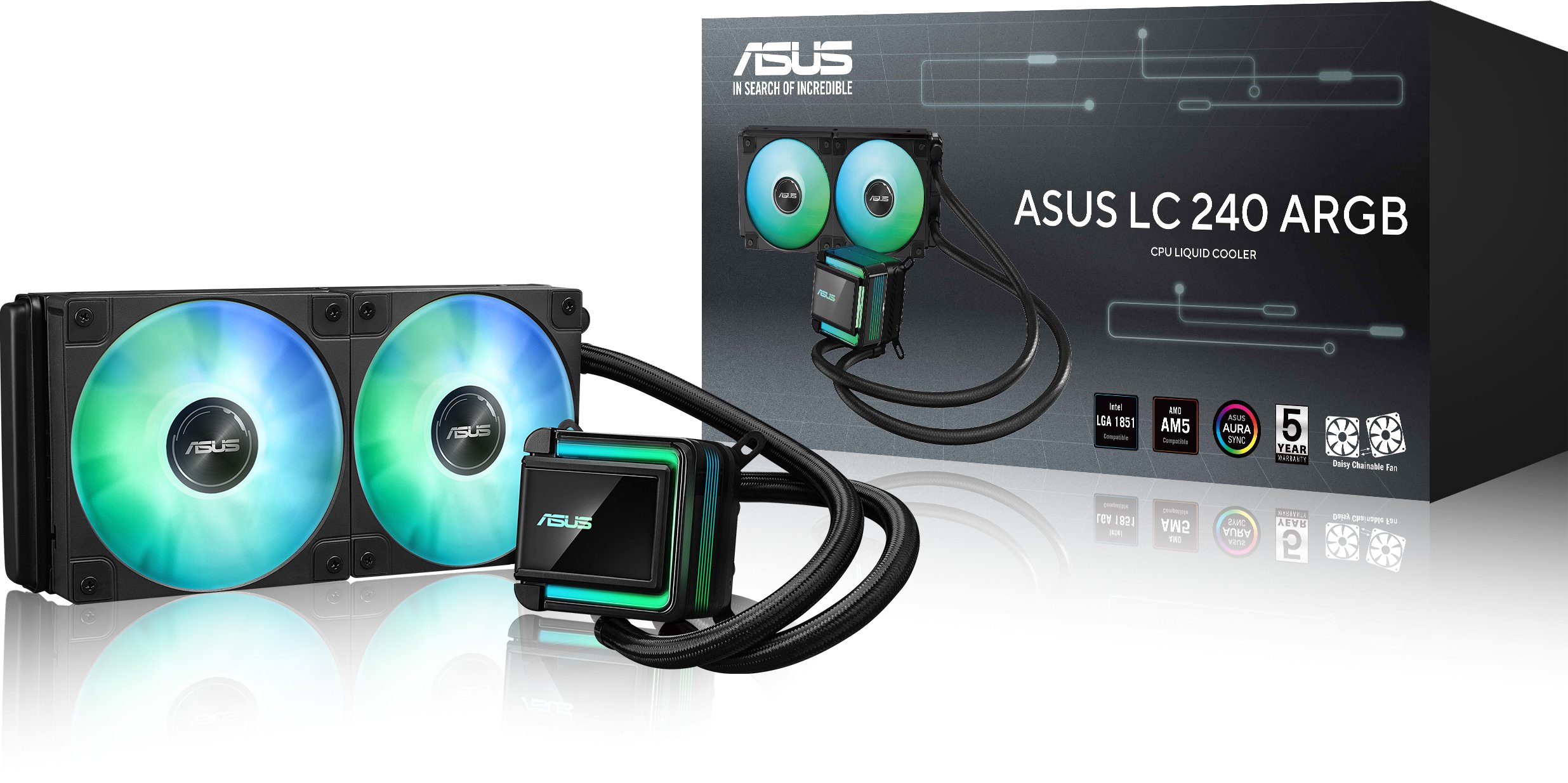 Chłodzenie Asus LC 240 ARGB (4711636626859)