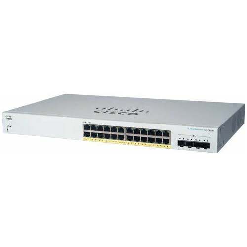 Cisco Cisco switch CBS220-24FP-4X, 24xGbE RJ45