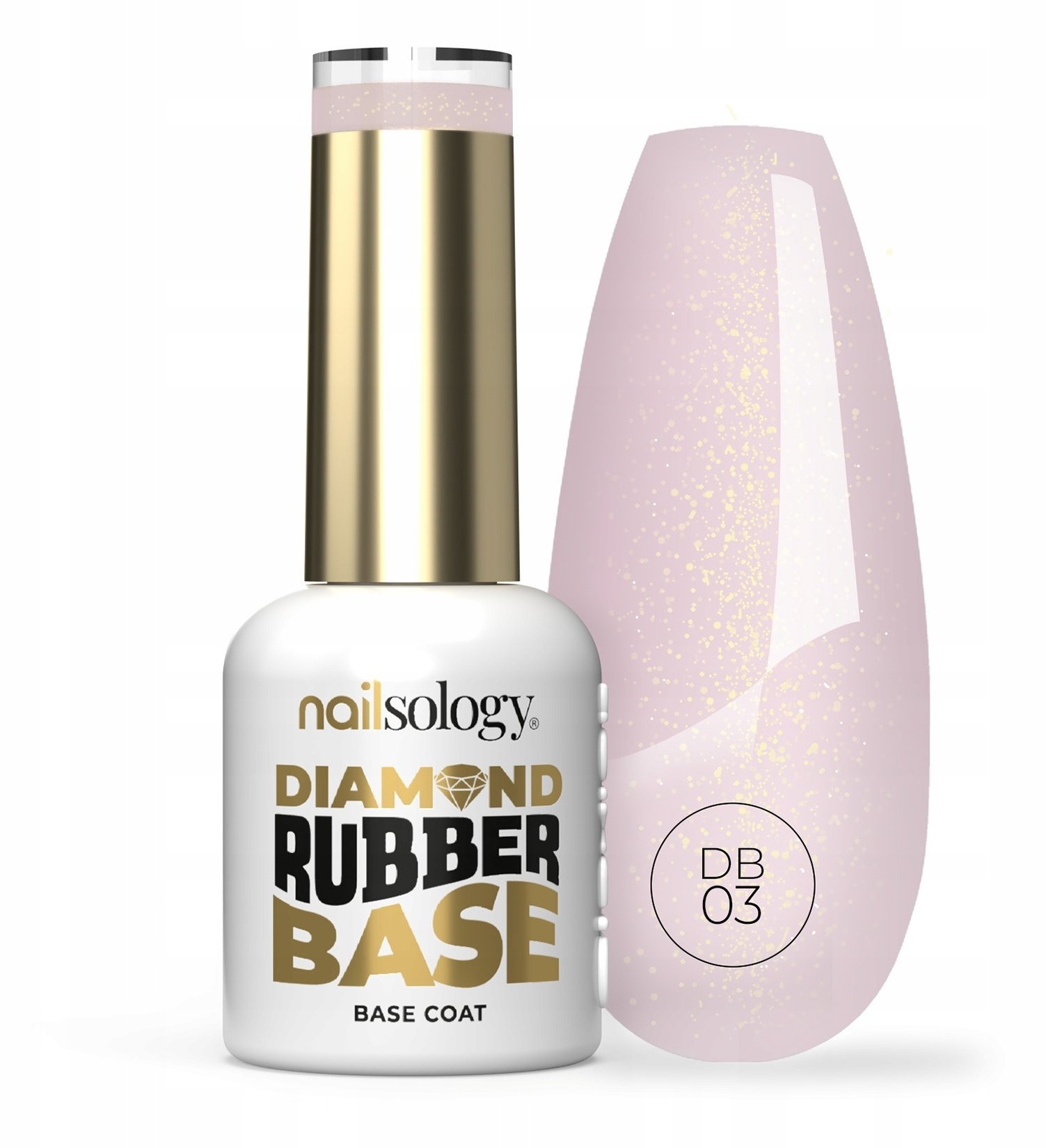 Clavier Nailsology Diamond Ruber Base hybrydowa
