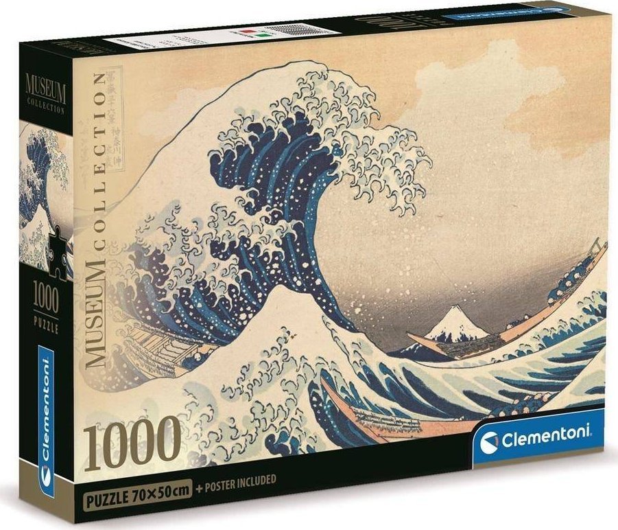 Clementoni CLE puzzle 1000 Compact Museum