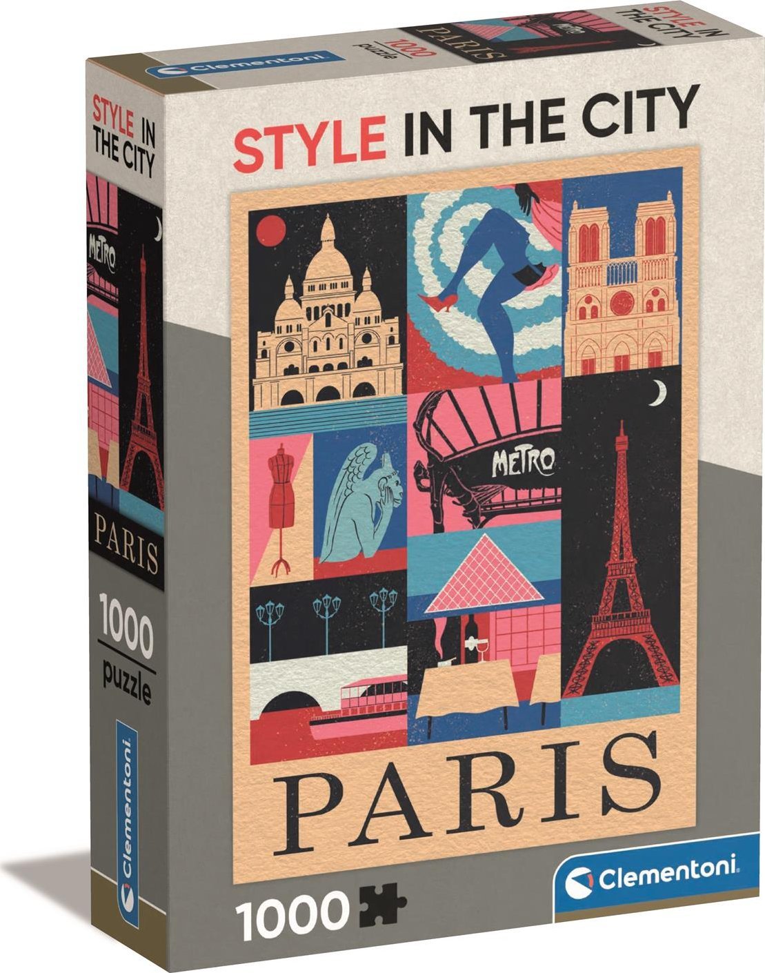 Clementoni CLE puzzle 1000 Compact Paris