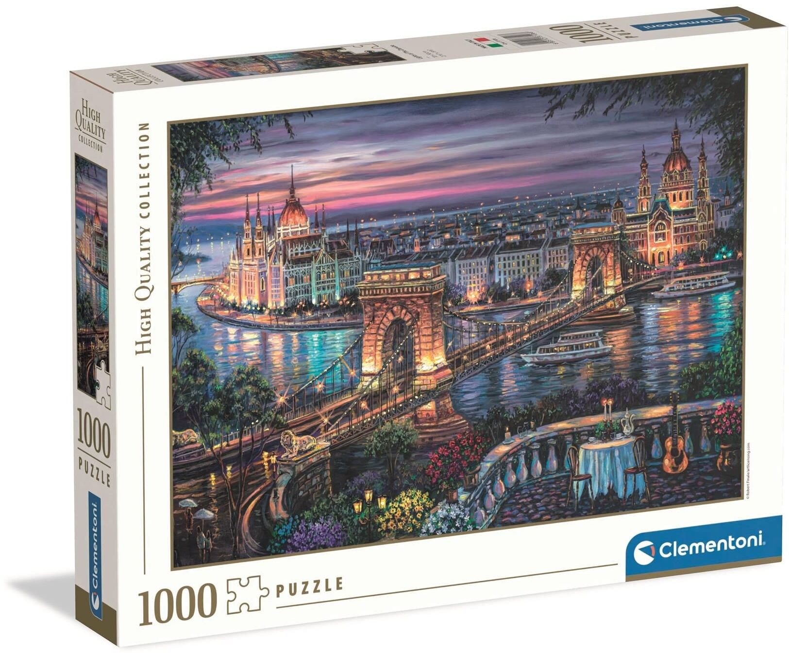 Clementoni CLE puzzle 1000 HQ Lights