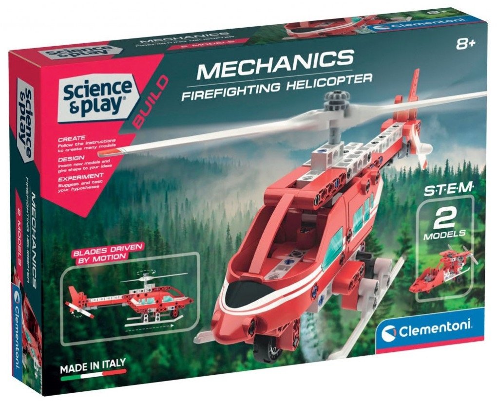Clementoni CONSTRUCTOR FIREFIGHTING HELICOPTER | 75075BL