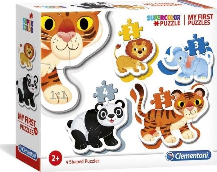 Clementoni  puzzle Wild animals | 325369