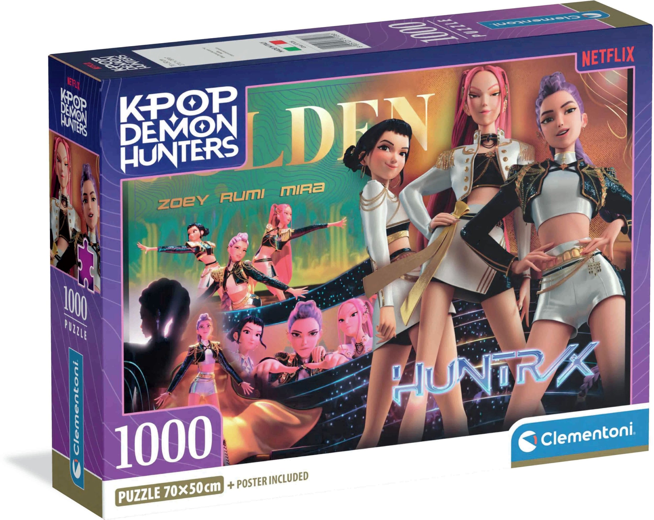 Clementoni Puzzle 1000EL CLM 37126 KPOP