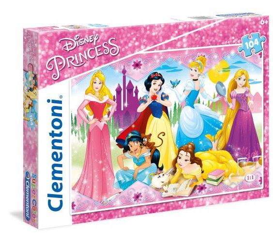 Clementoni Puzzle 104  - Princess (27086