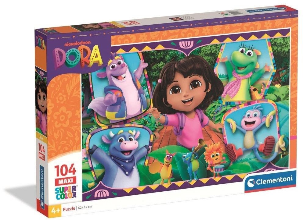 Clementoni Puzzle 104 Maxi Super  Dora