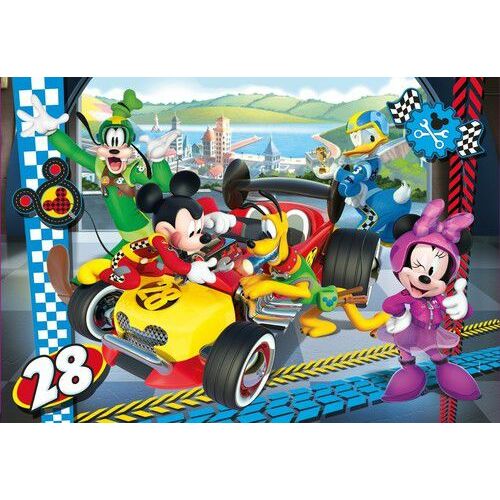 Clementoni Puzzle 104el Mickey Roadster Racers