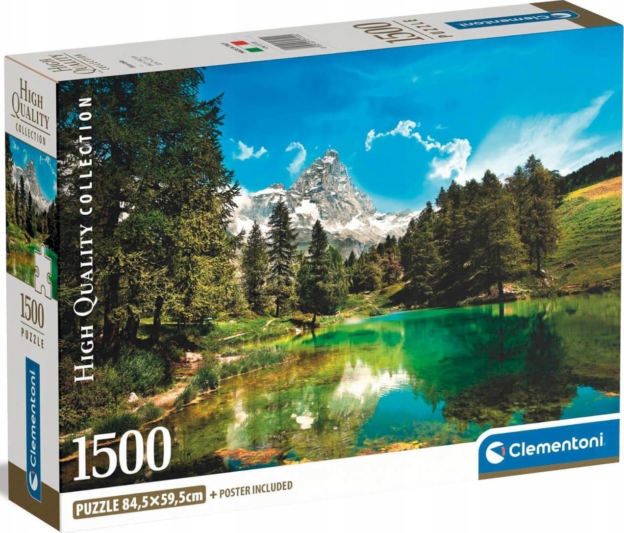 Clementoni Puzzle 1500  Compact Blue Lake