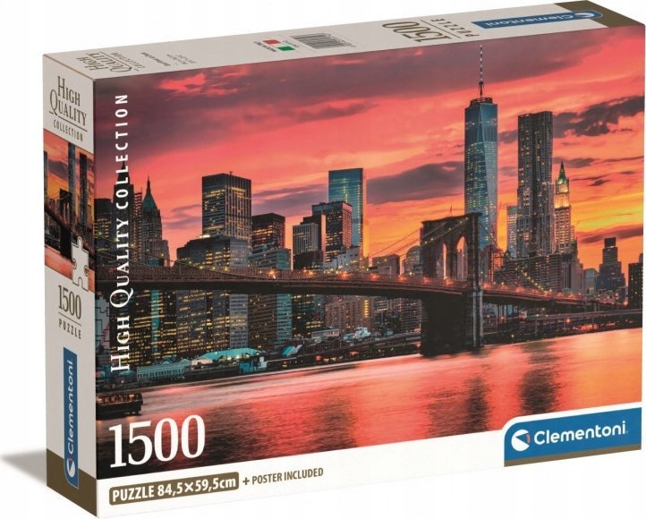Clementoni Puzzle 1500  Compact East River