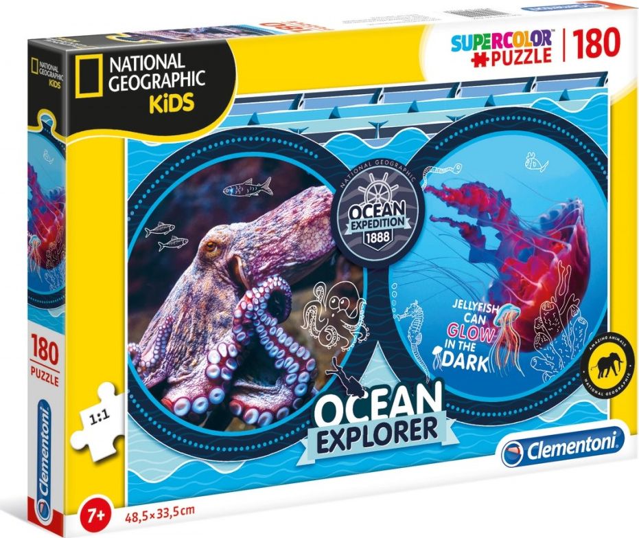 Clementoni Puzzle 180 National Geographic Kids