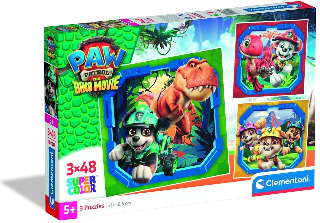 Clementoni Puzzle 3X48EL CLM 25326 PATROL