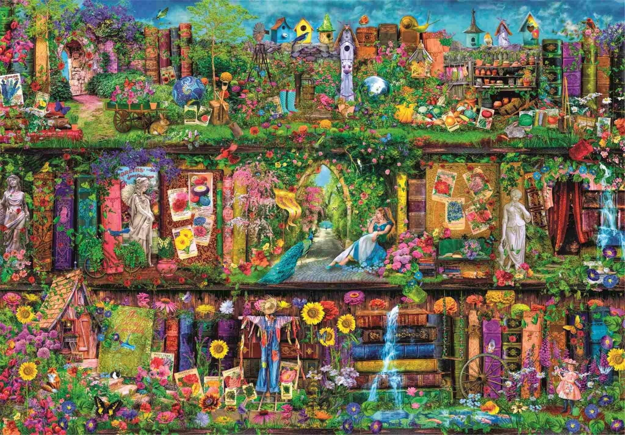 Clementoni Puzzle 6000  Garden Shelf |