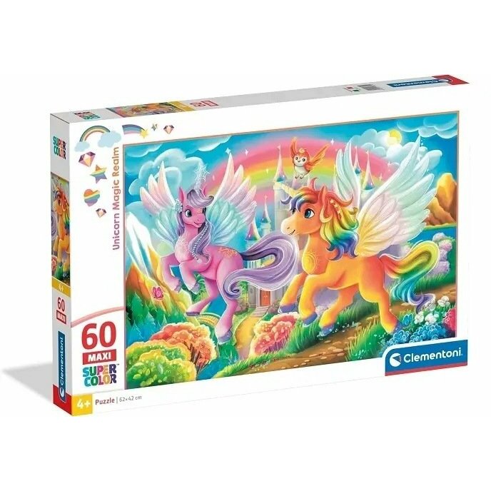 Clementoni Puzzle 60EL CLM 26320 Maxi