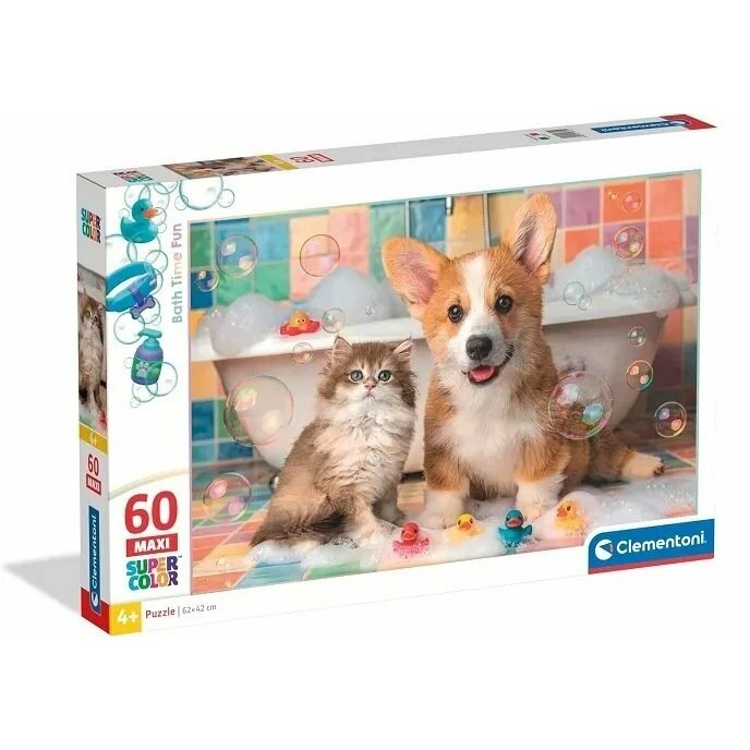 Clementoni Puzzle 60EL CLM 26321 Maxi