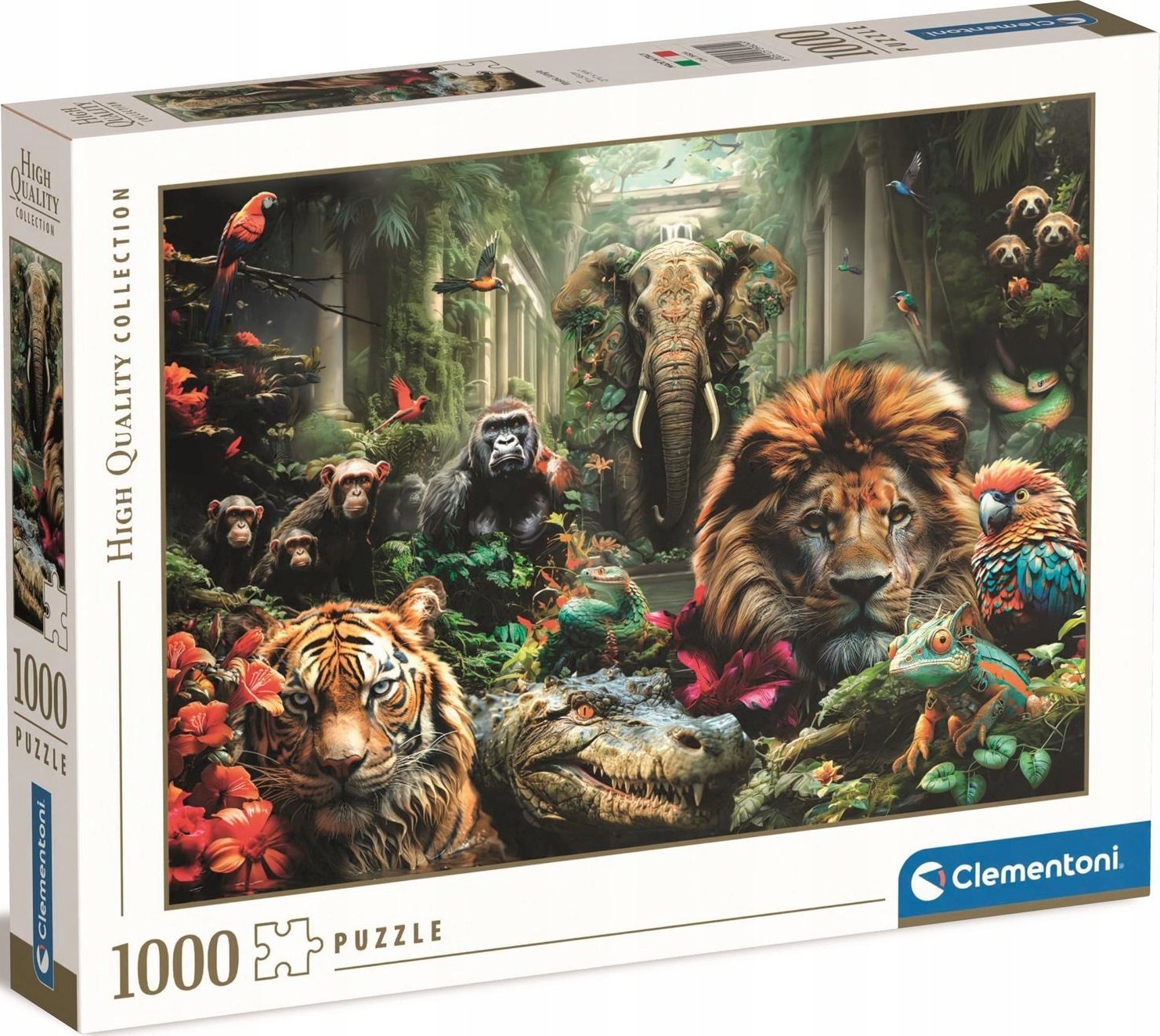 Clementoni Puzzle HQ Mystic Jungle 1000