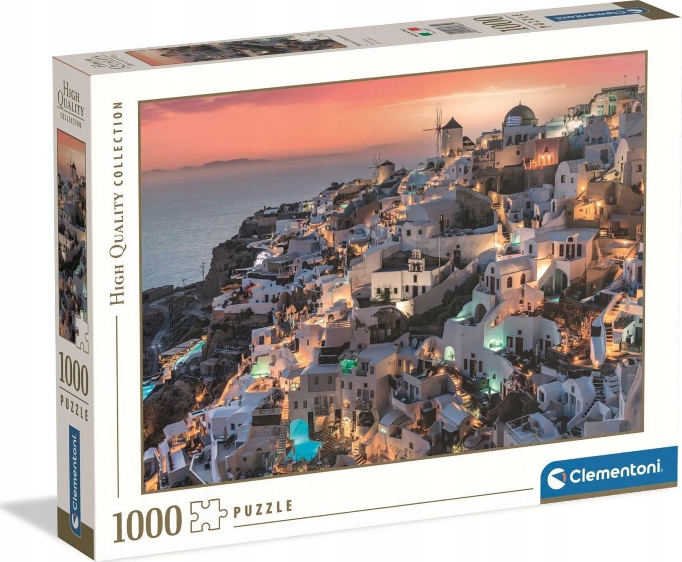 Clementoni Puzzle HQ Shades of Santorini