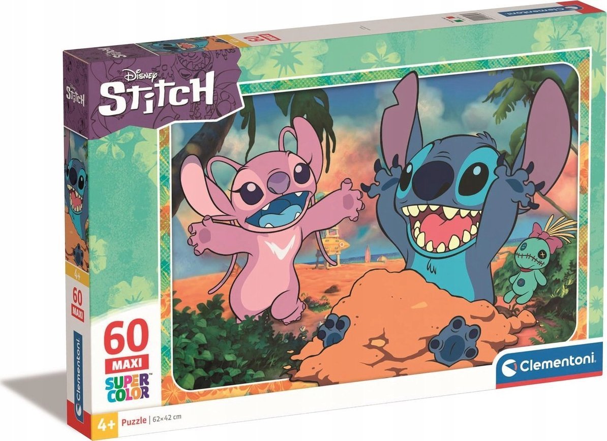 Clementoni Puzzle Maxi SuperColor Disney Stitch