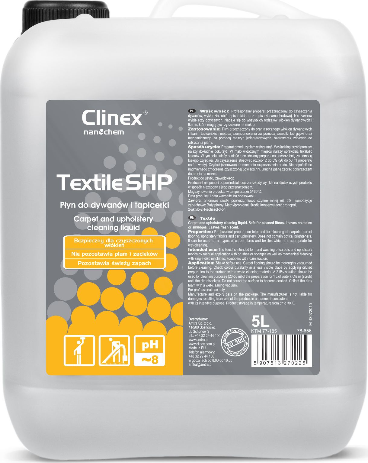 Clinex i Textile SHP 5L i