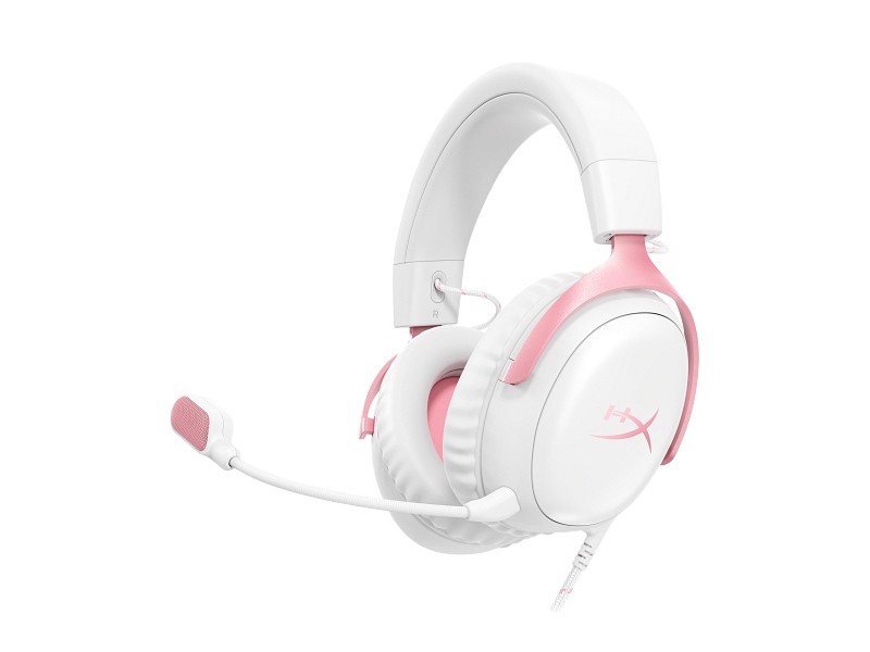 HyperX Cloud III Gaming Headset white/pink