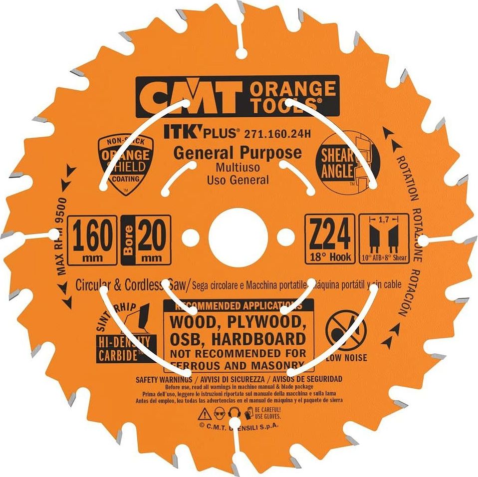 CMT ITK D=160 F=20 Z=24 K=1