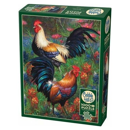 Cobble Hill Puzzle 1000 Roosters |