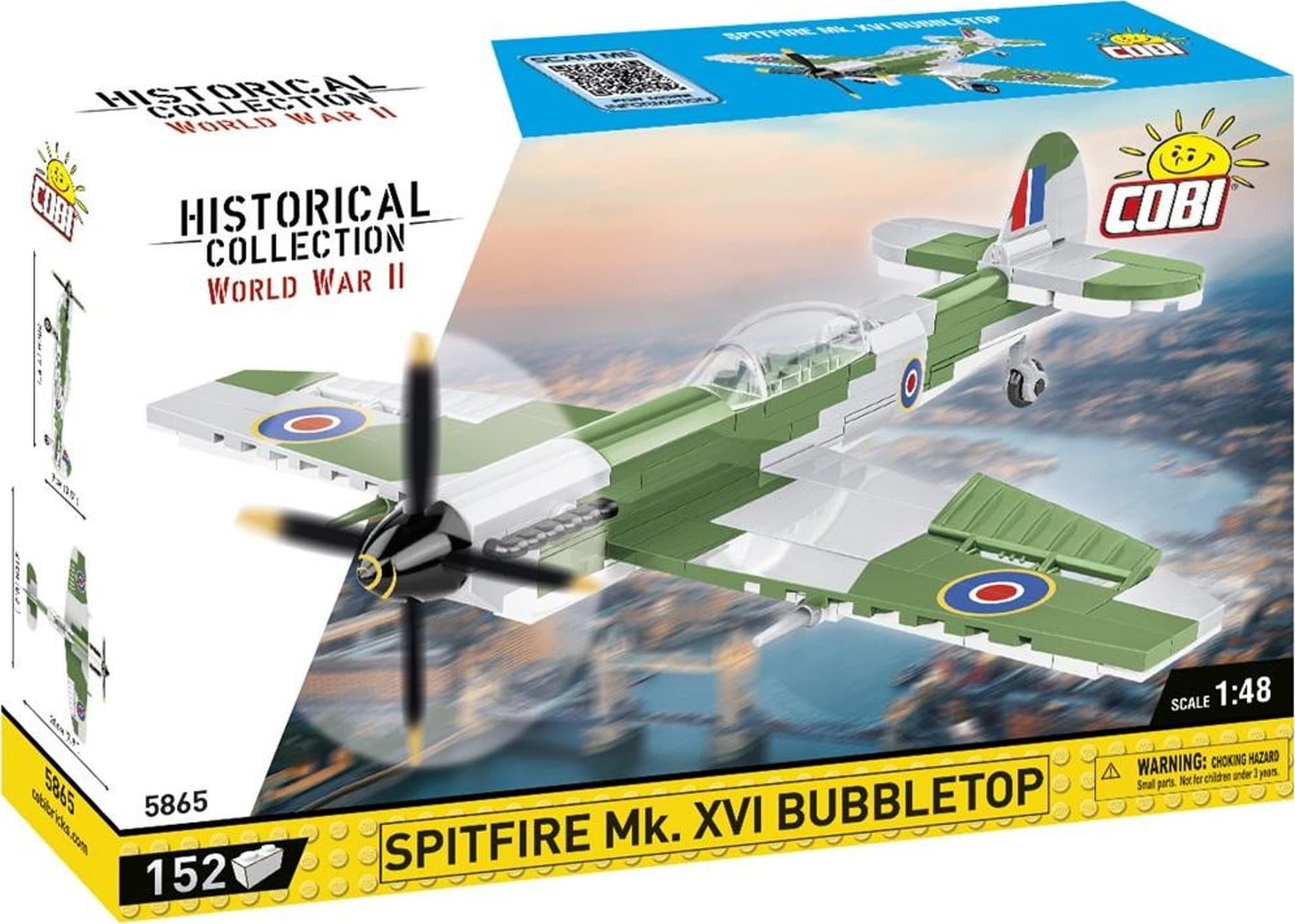 Cobi HC WWII Spitfire Mk. XVI