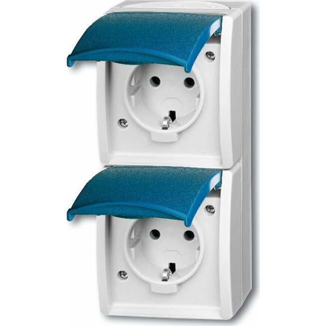 Cometic Busch-Jager SCHUKO(r) socket 2-way 20-02