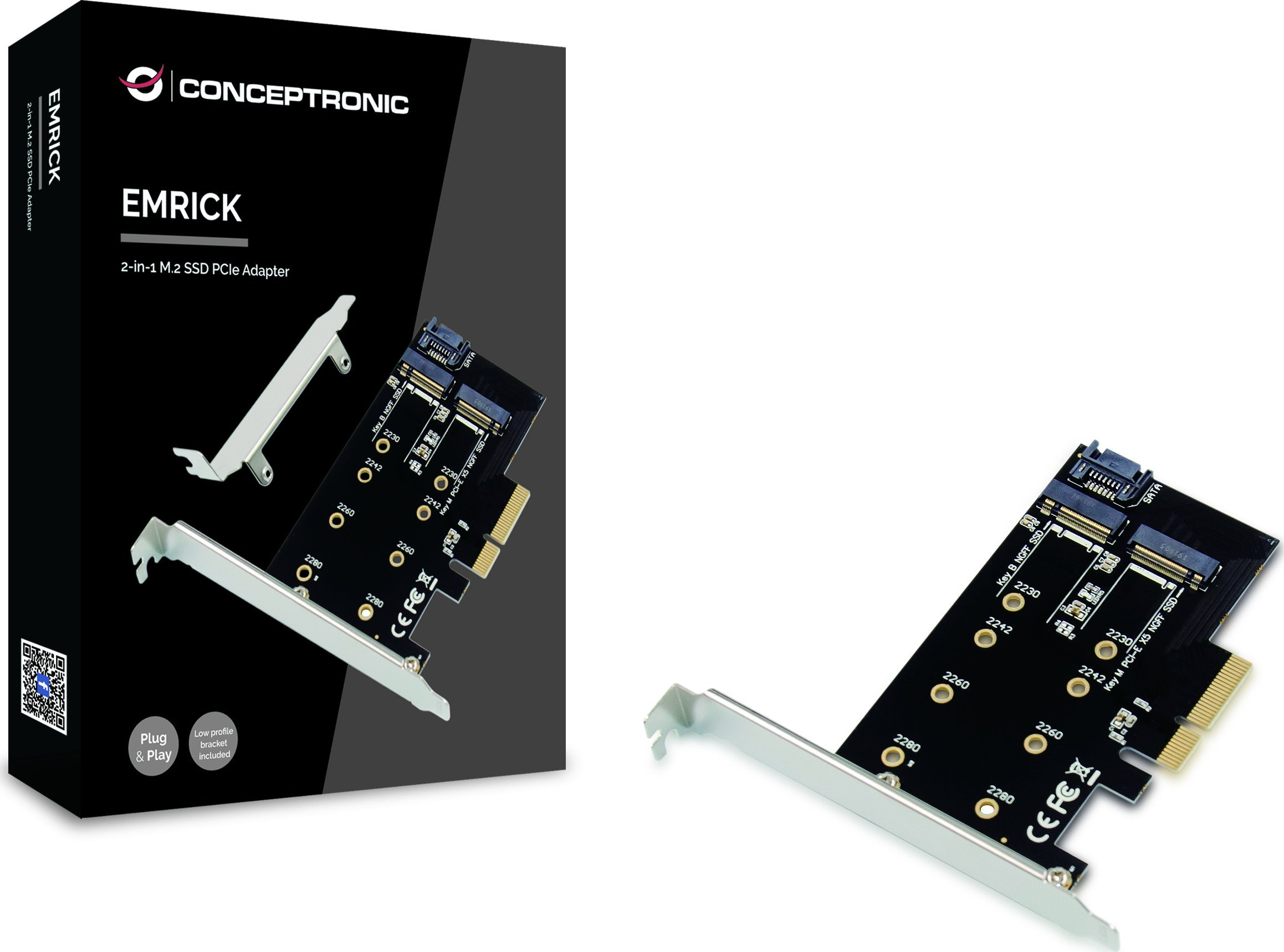 Conceptronic CONCEPTRONIC PCI Express Card 2-Port